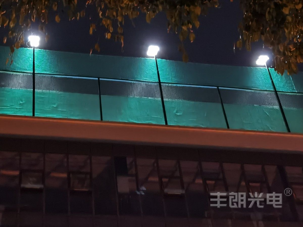 案例圖片，網(wǎng)球場(chǎng)照明工程案例-豐朗光電